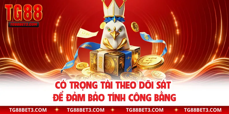 Có trọng tài theo dõi sát để đảm bảo tính công bằng